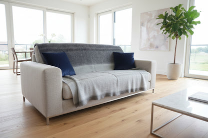 WOOLVERA Premium Wool Throw Blanket
